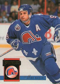 #280 Mike Ricci - Quebec Nordiques - 1993-94 Donruss Hockey
