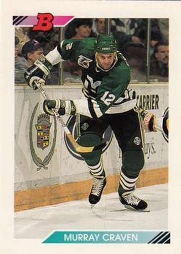 #280 Murray Craven - Hartford Whalers - 1992-93 Bowman Hockey