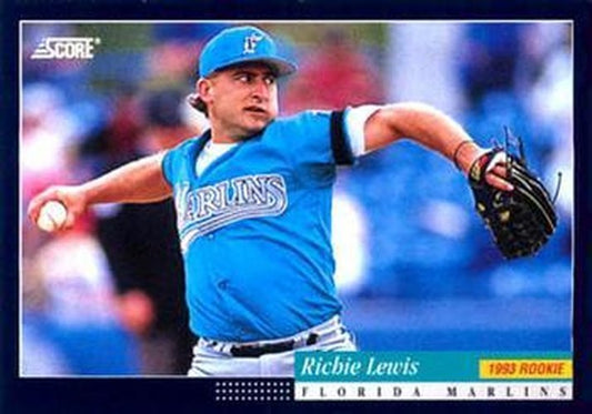 #280 Richie Lewis - Florida Marlins -1994 Score Baseball