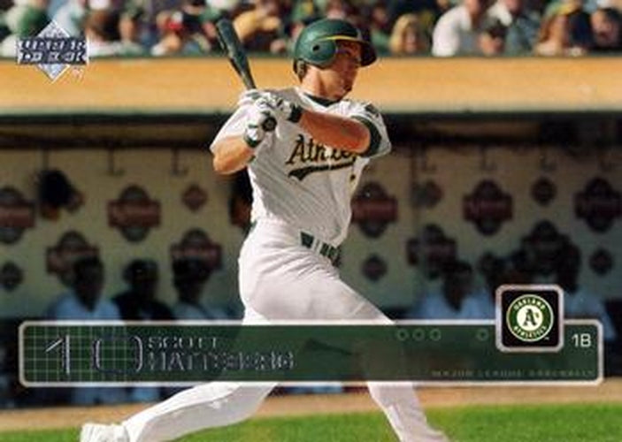 #280 Scott Hatteberg - Oakland Athletics - 2003 Upper Deck Baseball