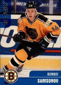 #280 Sergei Samsonov - Boston Bruins - 1999-00 Be a Player Memorabilia Hockey