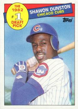 #280 Shawon Dunston - Chicago Cubs - 1985 Topps Baseball
