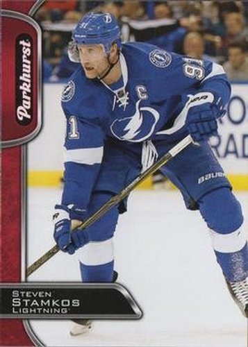 #280 Steven Stamkos - Tampa Bay Lightning - 2016-17 Parkhurst - Red Hockey
