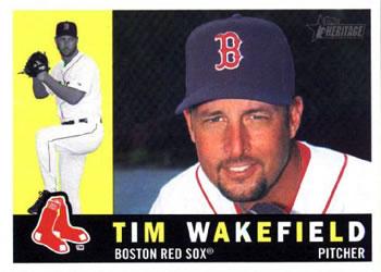 #280 Tim Wakefield - Boston Red Sox - 2009 Topps Heritage Baseball