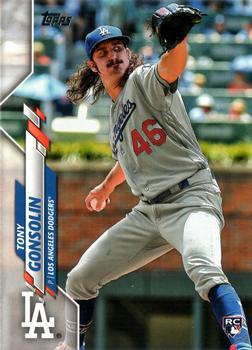 #280 Tony Gonsolin - Los Angeles Dodgers - 2020 Topps Baseball