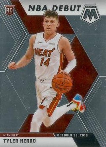#280 Tyler Herro - Miami Heat - 2019-20 Panini Mosaic Basketball