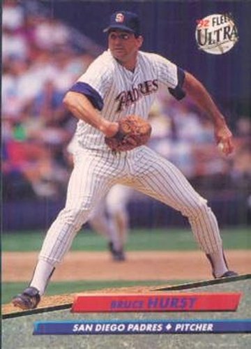 #280 Bruce Hurst - San Diego Padres - 1992 Ultra Baseball
