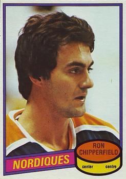 #280 Ron Chipperfield - Quebec Nordiques - 1980-81 O-Pee-Chee Hockey
