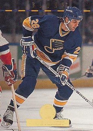 #280 Dave Mackey - St. Louis Blues - 1994-95 Leaf Hockey