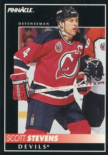 #280 Scott Stevens - New Jersey Devils - 1992-93 Pinnacle Canadian Hockey