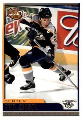 #280 Greg Johnson - Nashville Predators - 2003-04 Pacific Complete Hockey