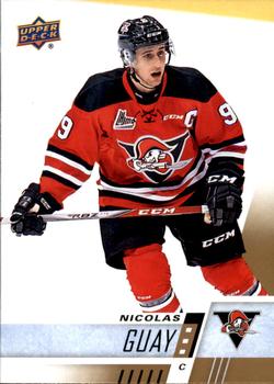 #280 Nicolas Guay - Drummondville Voltigeurs - 2017-18 Upper Deck CHL Hockey