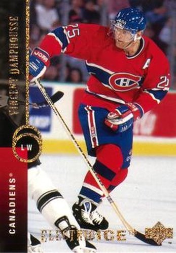 #280 Vincent Damphousse - Montreal Canadiens - 1994-95 Upper Deck Hockey - Electric Ice