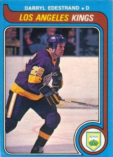 #280 Darryl Edestrand - Los Angeles Kings - 1979-80 O-Pee-Chee Hockey