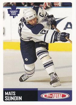 #280 Mats Sundin - Toronto Maple Leafs - 2002-03 Topps Total Hockey