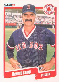 #280 Dennis Lamp - Boston Red Sox - 1990 Fleer USA Baseball