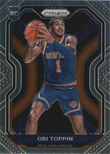 #280b Obi Toppin - New York Knicks - 2020-21 Panini Prizm Basketball