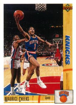 #281 Maurice Cheeks - New York Knicks - 1991-92 Upper Deck Basketball