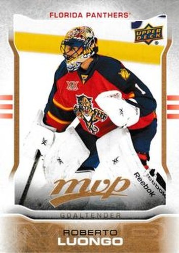 #281 Roberto Luongo - Florida Panthers - 2014-15 Upper Deck MVP Hockey