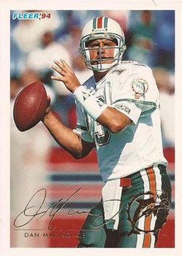 #281 Dan Marino - Miami Dolphins - 1994 Fleer Football