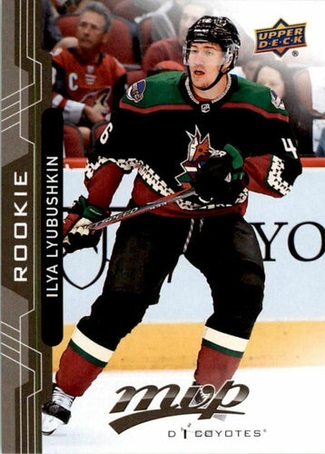 #281 Ilya Lyubushkin - Arizona Coyotes - 2018-19 Upper Deck MVP Hockey