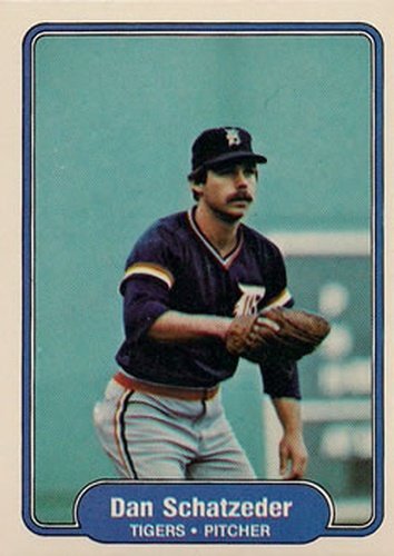 #281 Dan Schatzeder - Detroit Tigers - 1982 Fleer Baseball