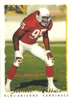 #281 Jamir Miller - Arizona Cardinals - 1995 Topps Football