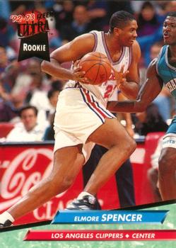 #281 Elmore Spencer - Los Angeles Clippers - 1992-93 Ultra Basketball