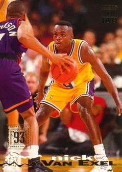 #281 Nick Van Exel - Los Angeles Lakers - 1993-94 Stadium Club Basketball