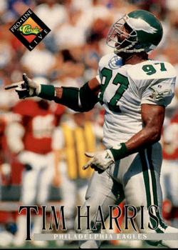#281 Tim Harris - Philadelphia Eagles - 1994 Pro Line Live Football
