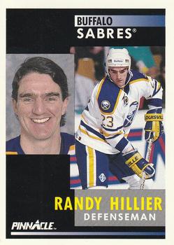 #281 Randy Hillier - Buffalo Sabres - 1991-92 Pinnacle Hockey