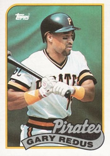 #281 Gary Redus - Pittsburgh Pirates - 1989 Topps Baseball