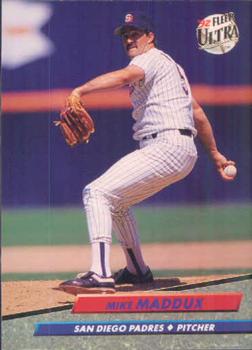 #281 Mike Maddux - San Diego Padres - 1992 Ultra Baseball