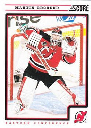 #281 Martin Brodeur - New Jersey Devils - 2012-13 Score Hockey