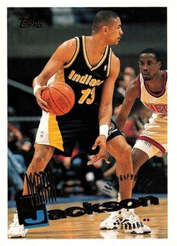 #281 Mark Jackson - Indiana Pacers - 1995-96 Topps Basketball