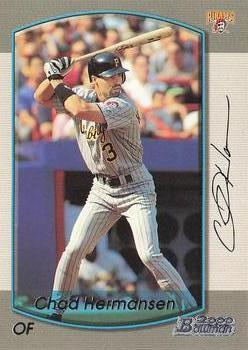 #281 Chad Hermansen - Pittsburgh Pirates - 2000 Bowman Baseball