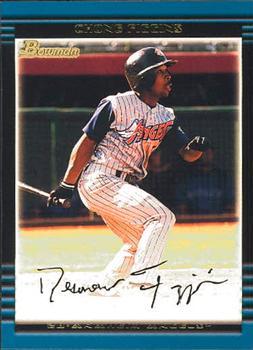 #281 Chone Figgins - Anaheim Angels - 2002 Bowman Baseball
