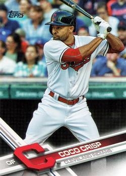 #281 Coco Crisp - Cleveland Indians - 2017 Topps Baseball