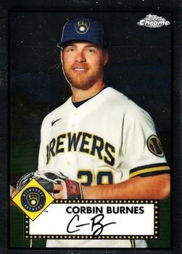 #281 Corbin Burnes - Milwaukee Brewers - 2021 Topps Chrome Platinum Anniversary Baseball