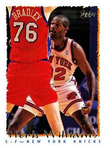 #281 Herb Williams - New York Knicks - 1994-95 Topps Basketball