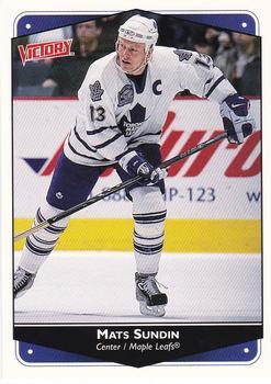 #281 Mats Sundin - Toronto Maple Leafs - 1999-00 Upper Deck Victory Hockey