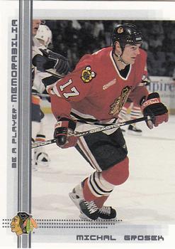 #281 Michal Grosek - Chicago Blackhawks - 2000-01 Be a Player Memorabilia Hockey
