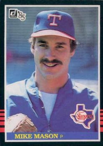 #281 Mike Mason - Texas Rangers - 1985 Donruss Baseball