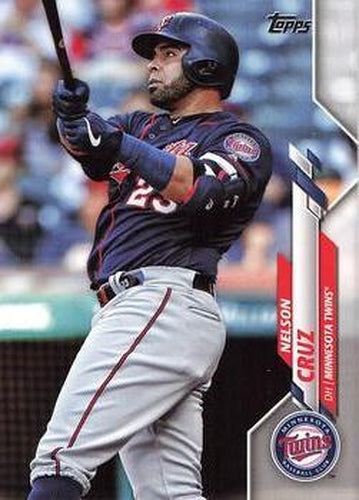 #281 Nelson Cruz - Minnesota Twins - 2020 Topps Baseball