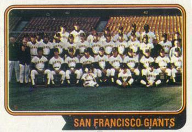 #281 San Francisco Giants - San Francisco Giants - 1974 Topps Baseball