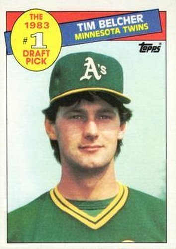 #281 Tim Belcher - Minnesota Twins - 1985 Topps Baseball