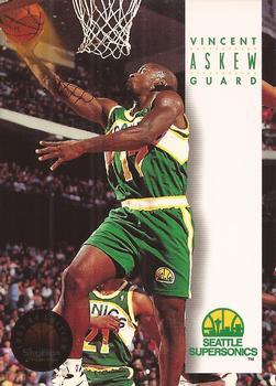 #281 Vincent Askew - Seattle SuperSonics - 1993-94 SkyBox Premium Basketball