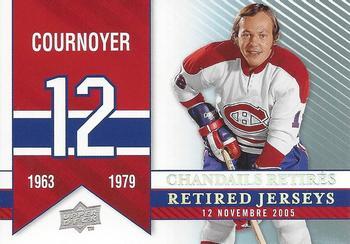 #281 Yvan Cournoyer - Montreal Canadiens - 2008-09 Upper Deck Montreal Canadiens Centennial Hockey