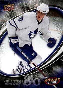 #281 Nik Antropov - Toronto Maple Leafs - 2008-09 Upper Deck Power Play Box Set Hockey
