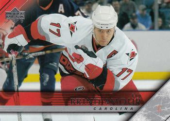 #281 Rod Brind'Amour - Carolina Hurricanes - 2005-06 Upper Deck Hockey